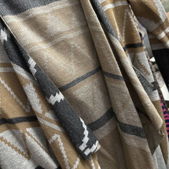 One World Live and Let Live Womens Hooded Open Sweater Size XS - Picture 3 of 6